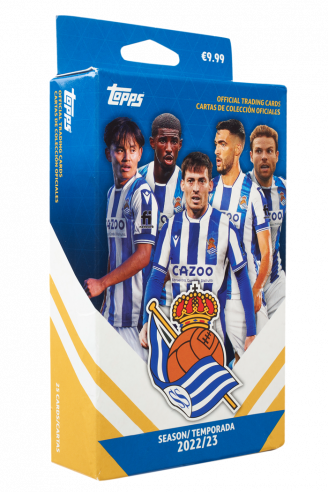 外箱不良宅配便送料無料 新品未開封2ボックス TOPPS Real Sociedad