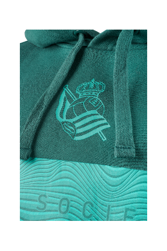 SUDADERA FAN VERDE NIÑO 23/24